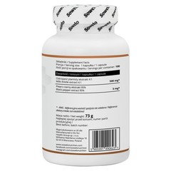 Milk Thistle Extract 500mg & Piperine – Vegan Capsules for Liver Support & Detox