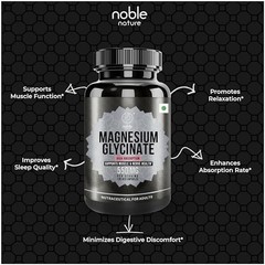 Magnesium Glycinate 550mg 120 Capsules Veg 4 Month Supply