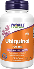 NOW Supplements, Ubiquinol 100 Mg, High Bioavailability (The Active Form of C…
