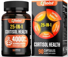 Cortisol Supplement for Women, 25-in-1 Cortisol Reducer, Cortisol Manager, As…