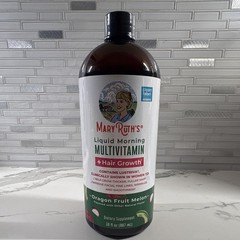 NEW*MaryRuth’s Liquid Morning Multivitamin + Hair Growth Dragon Fruit Melon 30oz