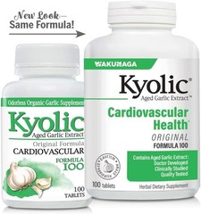 Aged Garlic Extract Formula 100, Cardiovascular Health*, 100, Tablets.