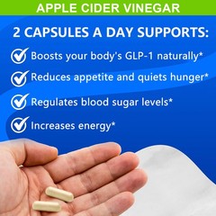 Apple Cider Vinegar For Energy Metabolism Craving Control 30/60/120 Capsules