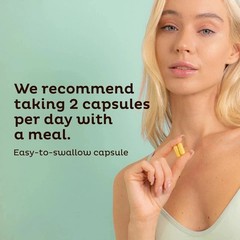 Emma Gut Health Supplement for Gas & Bloating Relief,Leaky Gut Repair,60 Capsule