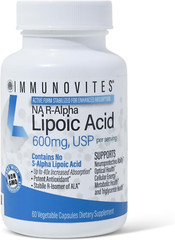 Stabilized R-Alpha Lipoic Acid True 600Mg per Serving High Potency Up To 40X Inc