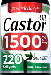 Lab | Castor Oil Pills |220 Softgels | Castor Oil Softgels | Concentrate Extract
