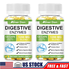 Probiotics 10 Billion CFU Potency Digestive Immune Health 240 Capsules