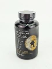 Nutritionary Mushroom Complex Memory Focus Clarity Supplement 60 Capsules BB1/28