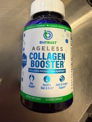 60ct Biotrust Ageless Collagen Booster Exp 04/2027