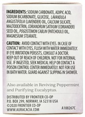 Aura Cacia Relaxing Lavender Aromatherapy Shower Tablets 3 Oz 1 Pack