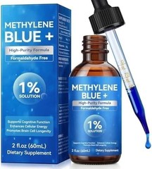 Blue Supplement – Pharmaceutical Grade, 2 FL OZ, 1% USP Grade, Liquid