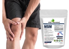 FDC NUTRITION MSM 1000 mg, 120 Veg Capsules 2 PACKS For Joint Health
