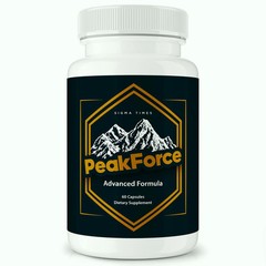 New Peak Force Capsules for Men, Advanced Male Nutrition Supplement 60 Capsules