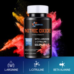 Nitric Oxide Booster Supplement,Testosterone Booster,Energy Support Capsules