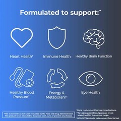Men’s 50+ Multivitamins, Supplement with A, C, D, E and Zinc for Immune Healt…