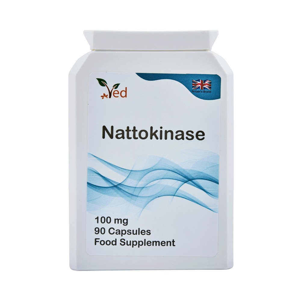 VED Nattokinase 2000 FU / 100mg, 90 capsules, 3 Months Supply