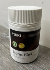 VIKKI Biotin Plus Hair Vitamin 60 Soft Capsules Hair Growth Germany Exp 01/27