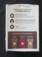 21-Count Box Of Gainful Flavor Packets Rich Chocolate, Cinnamon & Chocolate PB