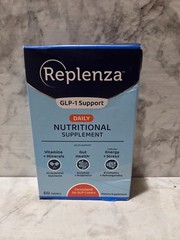 Replenza GLP Support Daily Nutritional Supplement 60 Tablets 9/2026