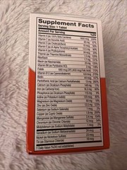 Geritol Complete Multivitamin Mineral Supplement Tablets, 100 Ct Exp 08/2028