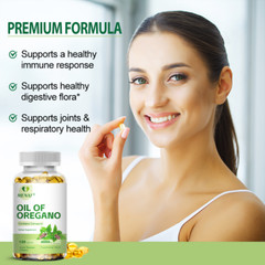 Oil of Oregano – with Carvacrol, Extra Virgin Olive Oil – Natural Immune Support