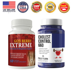 Goji Berry Weight Management Support & Cholesterol Control 660 Heart Supplement