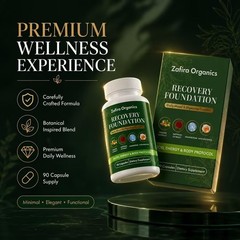 Recovery Foundation Capsules – Mental Clarity, Hair Loss Support, Digestion Boos