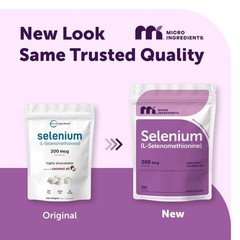 Selenium Supplements 200mcg – 500 Softgels, Non-GMO, Gluten Free, L-Selenomethio