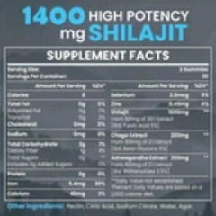 SHILAJIT + ASHWAGANDHA GUMMIES Potent Antioxidant Immune Support Overall Health