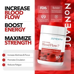 BloodFlow-7 Nitric Oxide Supplements for Men & Women – Natural Nitric Oxide B…