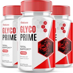 (3 Pack) GlycoPrime Pill for Advance Blood Health Support (180 Capsules)