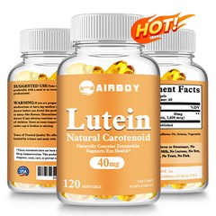 120pcs Lutein 40mg – Zeaxanthin – Eye Health, Eye Strain Support, Eye Protection