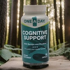 One A Day Cognitive Support Mental Function w/ Rhondiola Bacopa 30 Capsules