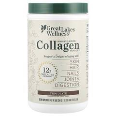 Grass-Fed Bovine Collagen Peptides, Chocolate, 10 oz (284 g)