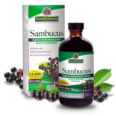 Nature s Answer Sambucus Original Flavor 12 000 mg 8 fl oz 240 ml Alcohol-Free