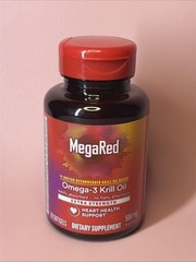 EXP:09/2027 MegaRed Omega 3 Krill Oil 500mg 90SoftGels.