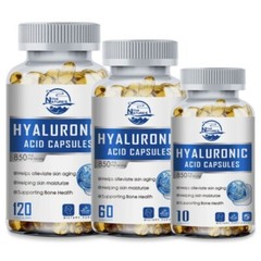 Collagen Hyaluronic Acid Vitamin C Capsules AntiAging Wrinkles Skin Joint Health