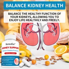 Kidney Support Capsules – Calcium Oxalate Protector, Uric Acid Cleaner, Detoxify