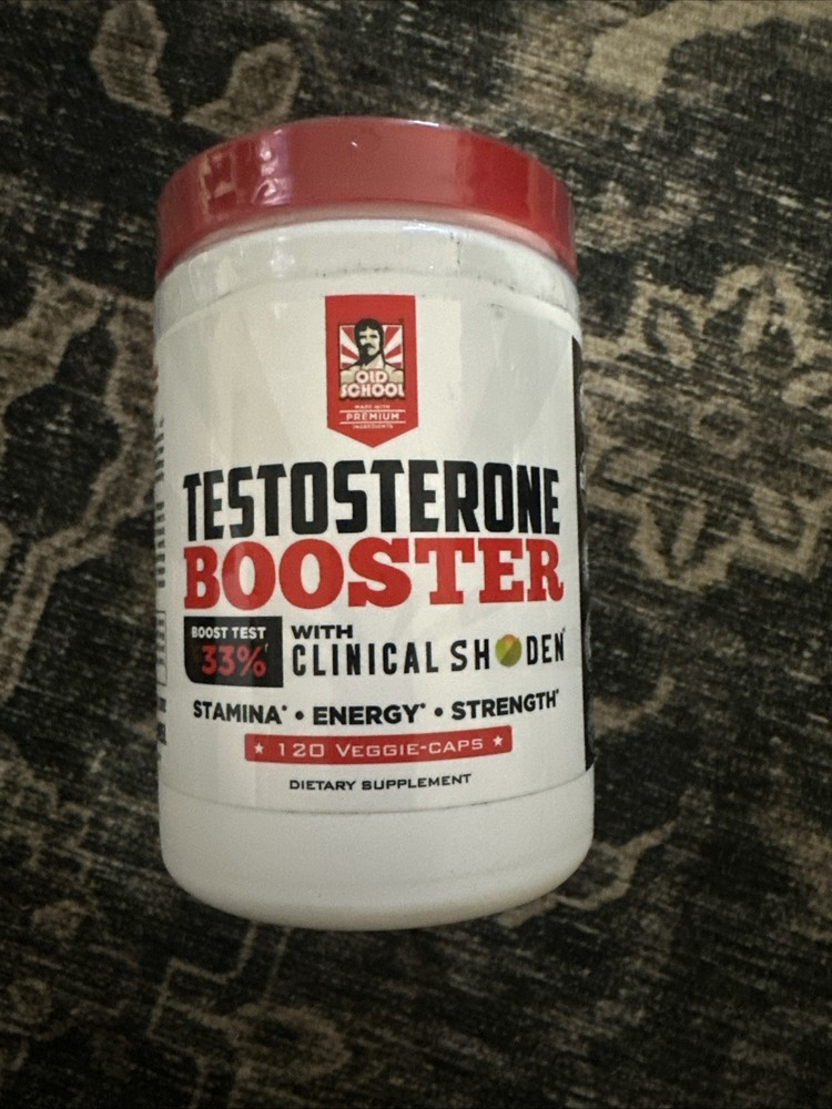 Old School Turkesterone 1500mg Testosterone Booster Dietary Supplement, 120 Caps