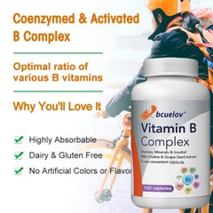 Vitamin B Complex Supplement,Energy Support,Promotes Nervous System Health