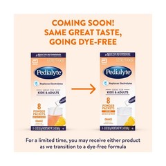 Pedialyte Electrolyte Powder, Hydration Drink for Kids & Adults, Orange, 100 …