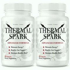 2 Pack Thermal Spark Pills-Advanced Fat Burner Formula For Weight Loss 60 Caps