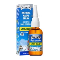 Colloidal Silver Nasal Spray for Sinus Relief and Immune Support, 2 fl oz