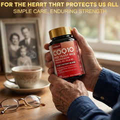 4 Pack CoQ10 200mg with Omega 3 Fatty Acids, 240 Caps Antioxidant/Heart Support