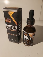 Pure Research Biotin Collagen Peptides Liquid Dietary Supplement Drops B7 2fl oz