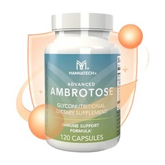 1pc Mannatech Advanced Ambrotose 120 Capsules Glyconutrient Dietary Supplement