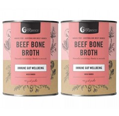 2 x Nutra Organics Beef Bone Broth Miso Ramen 125g Immune Gut Wellbeing
