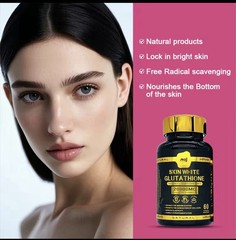 Maj Natural Skin White Glutathione 20000mg 60 Capsules Dietary Supplement