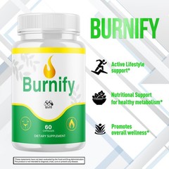 (3 Pack) Burnify Pill Advanced Energy & Fitness Formula Vitamins 180 Capsules