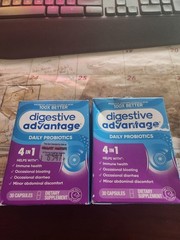 Digestive Advantage Daily Probiotic 30ct (pack of 2)Total 60 Exp 3/2027